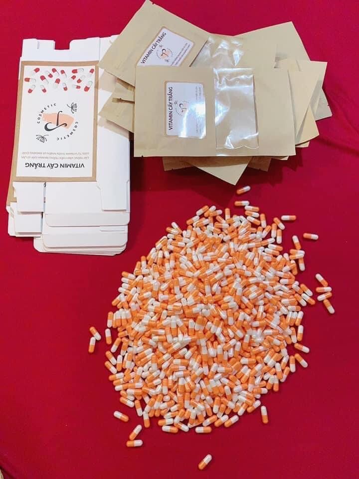 VITAMIN CẤY TRẮNG GIÚP DA TRẮNG NHANH X3 LẦN ( combo 20 viên )