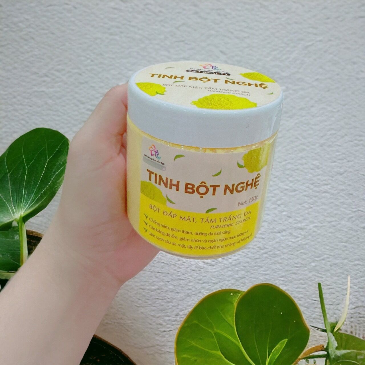 Bột đắp mặt nạ tinh bột nghệ 150gr