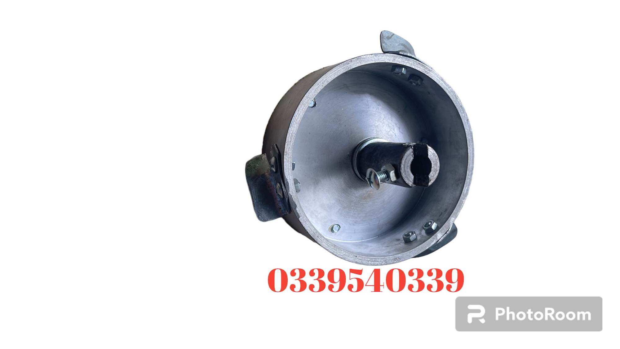 Lu làm kẹo bông gòn ( Cối nhôm tiện nguyên khối)