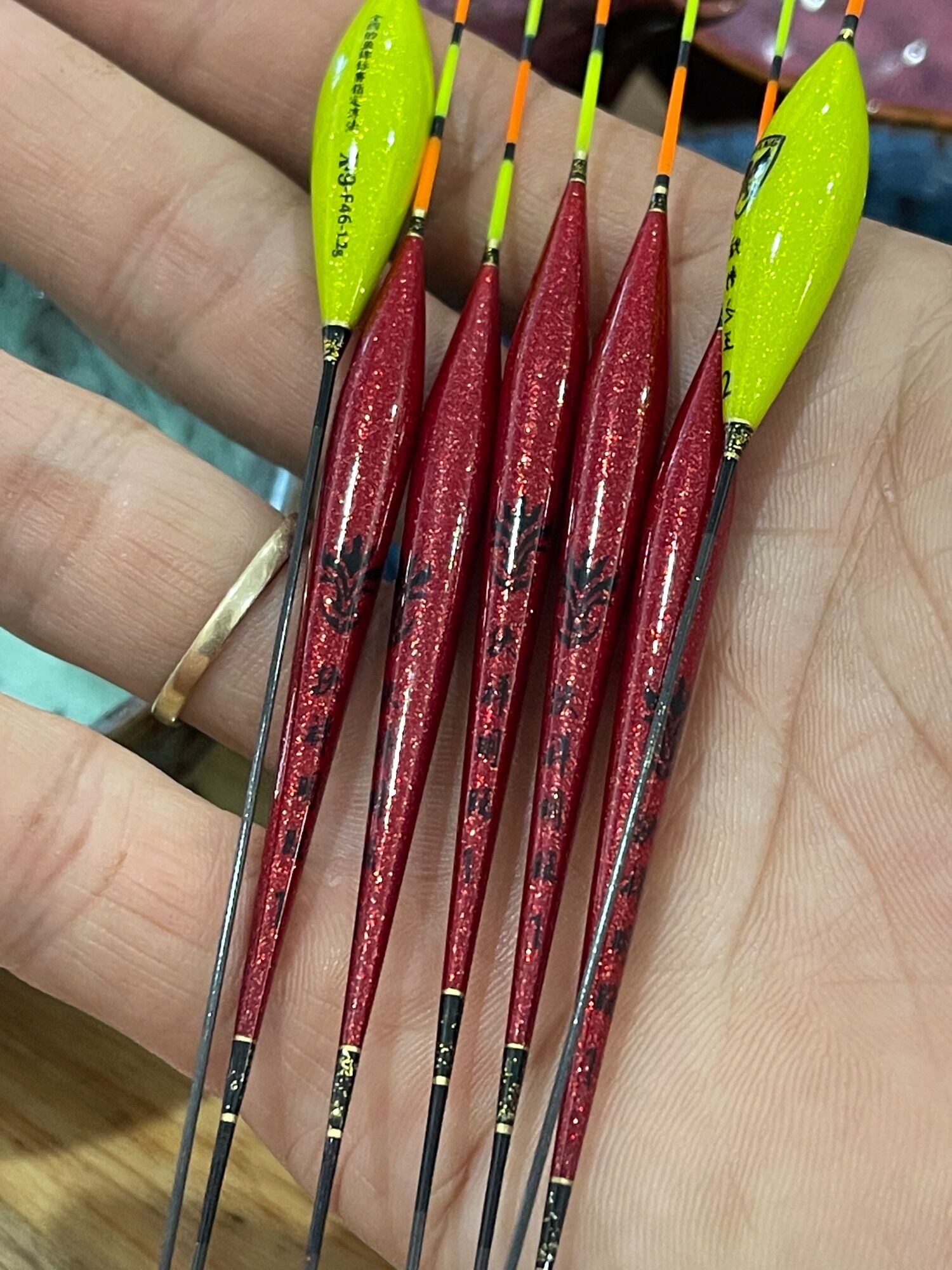 Phao chuyên cá nhát V-003 nano, phao nhạy cá
