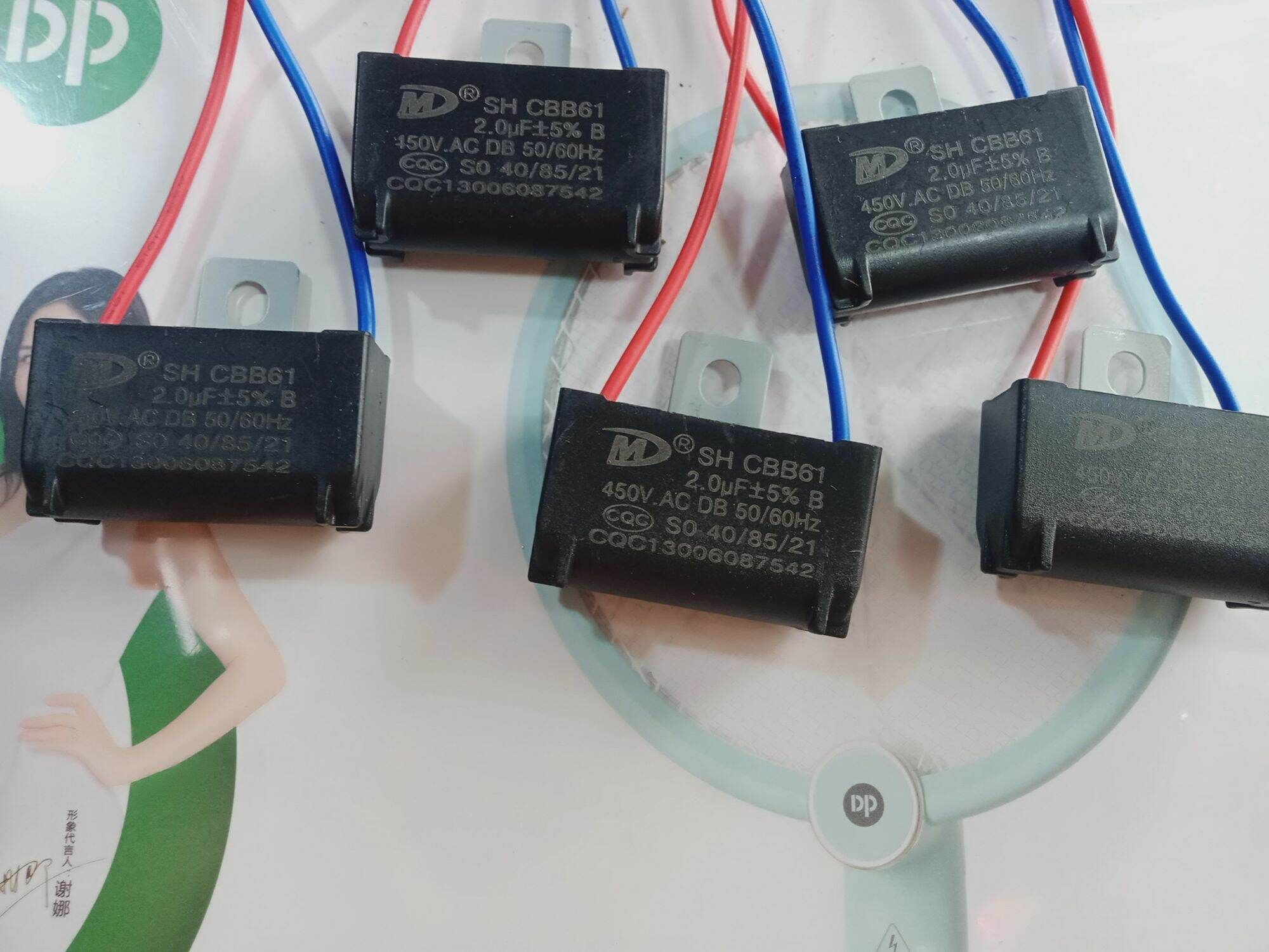 COMBO 5 CÁI TỤ QUẠT 2UF/ 400v