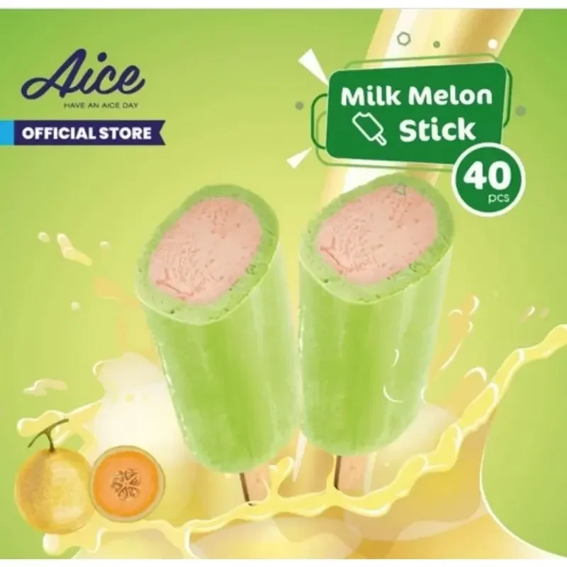 Kem dưa lưới Aice - Kem Hadilao