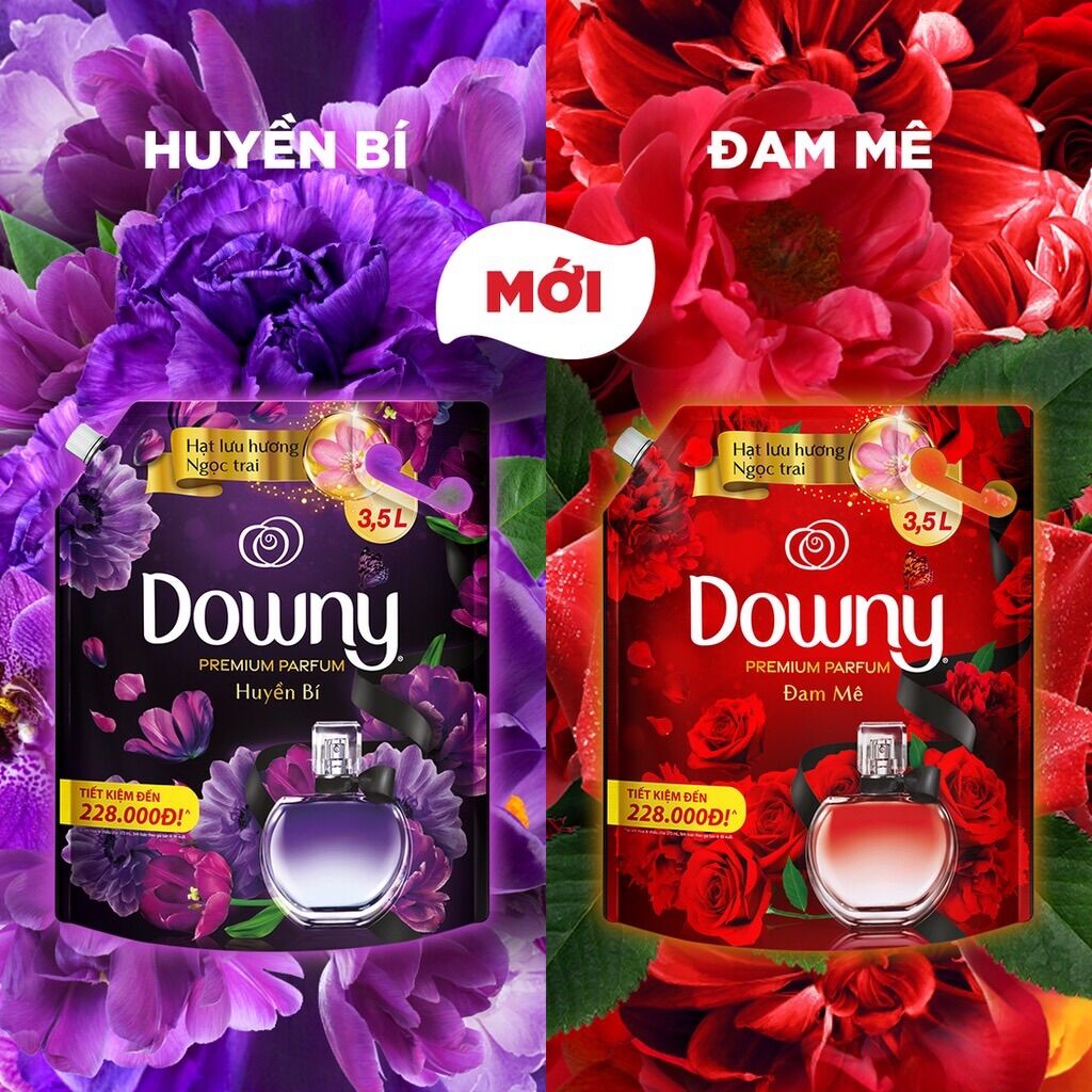 Nước xả Downy túi đủ mùi 2,2kg