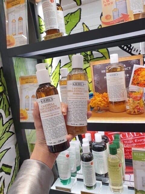 [230ml + Bill] Sữa Rửa Mặt Kiehl’s Calendula Deep Cleansing Foaming Face Wash