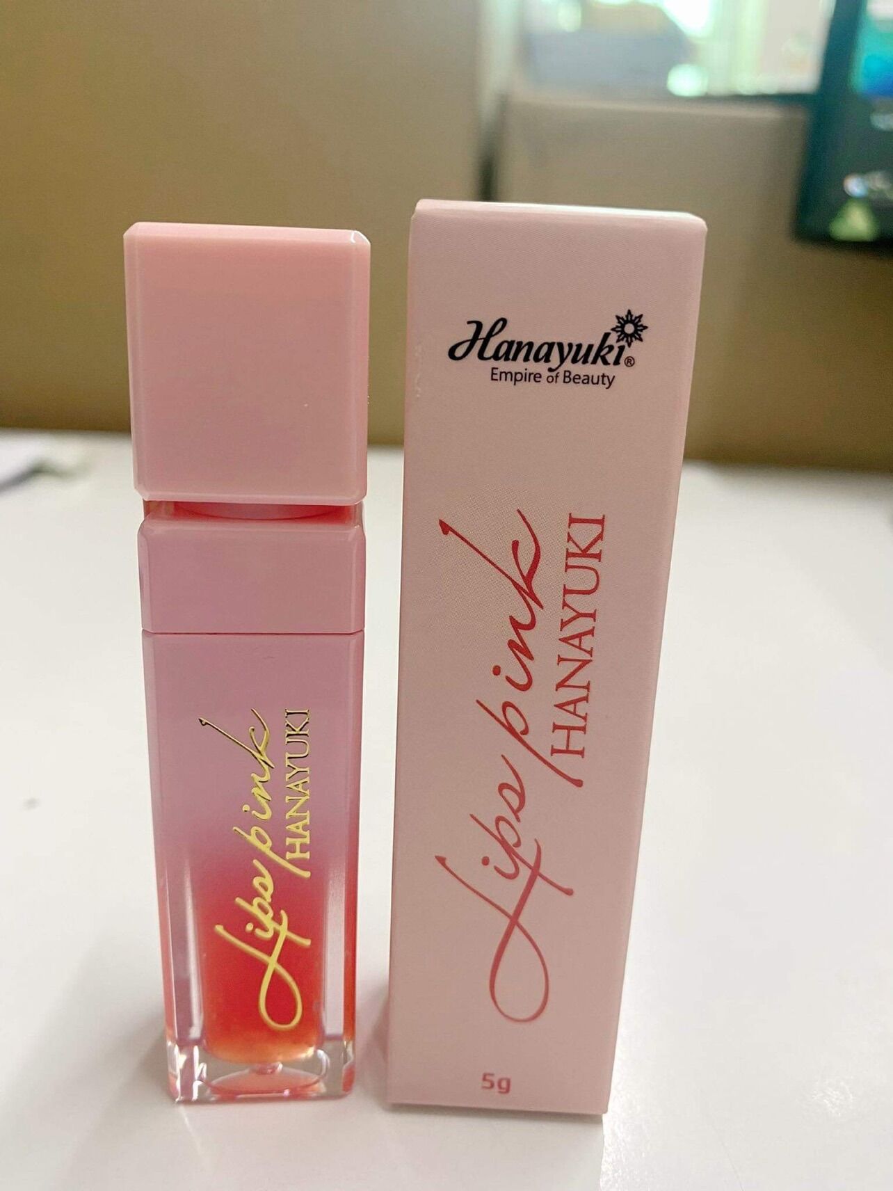 Son Dưỡng Hồng Môi Hanayuki - Son Hanayuki Chính Hãng