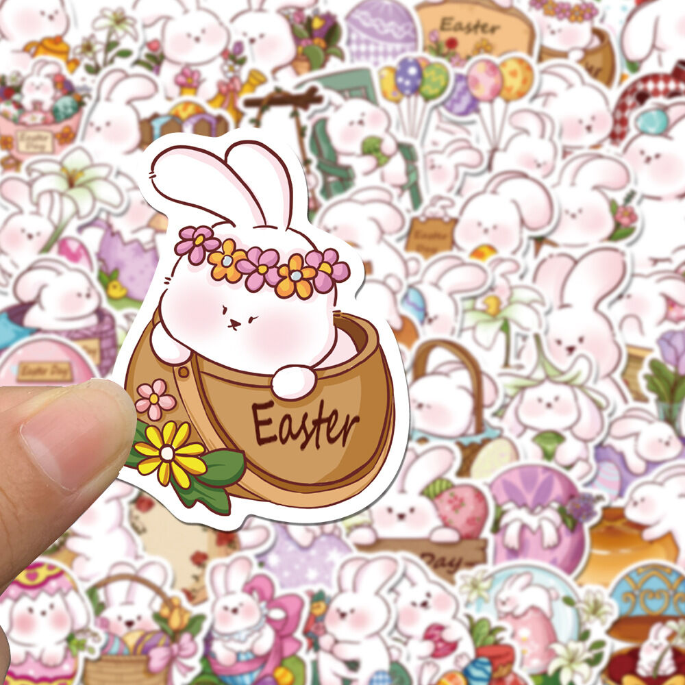 50 hình dán sticker chống nước dán sổ tay , bình nước