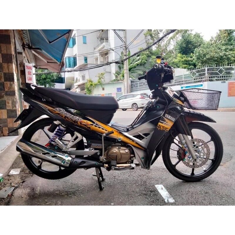 Tem rời xe sirius R 2007 đen vàng bạc