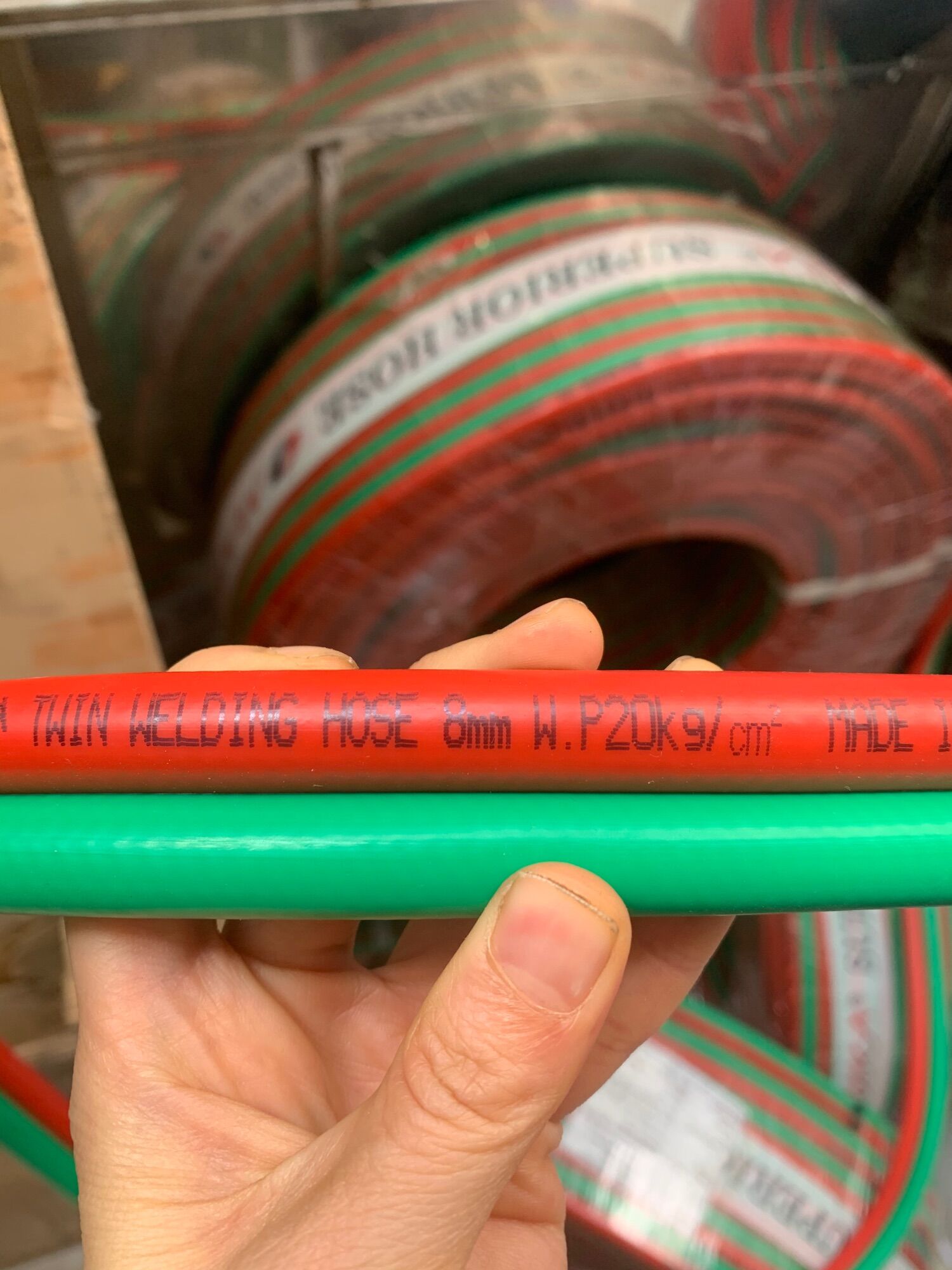5m dây hơi đôi phi 8 Masuka hàn Quốc