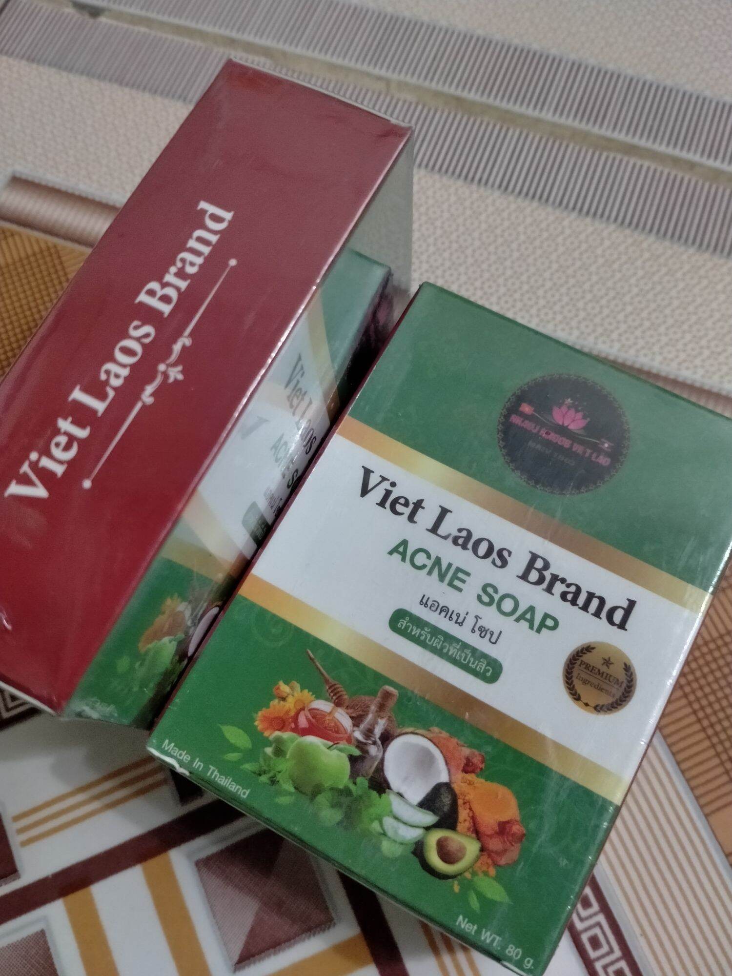 Xà bông việt lào