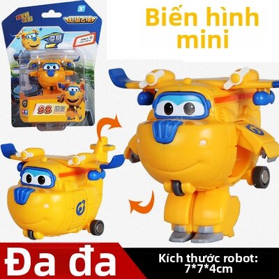 Bộ Robot Nhỏ Biến Hình Super Wings