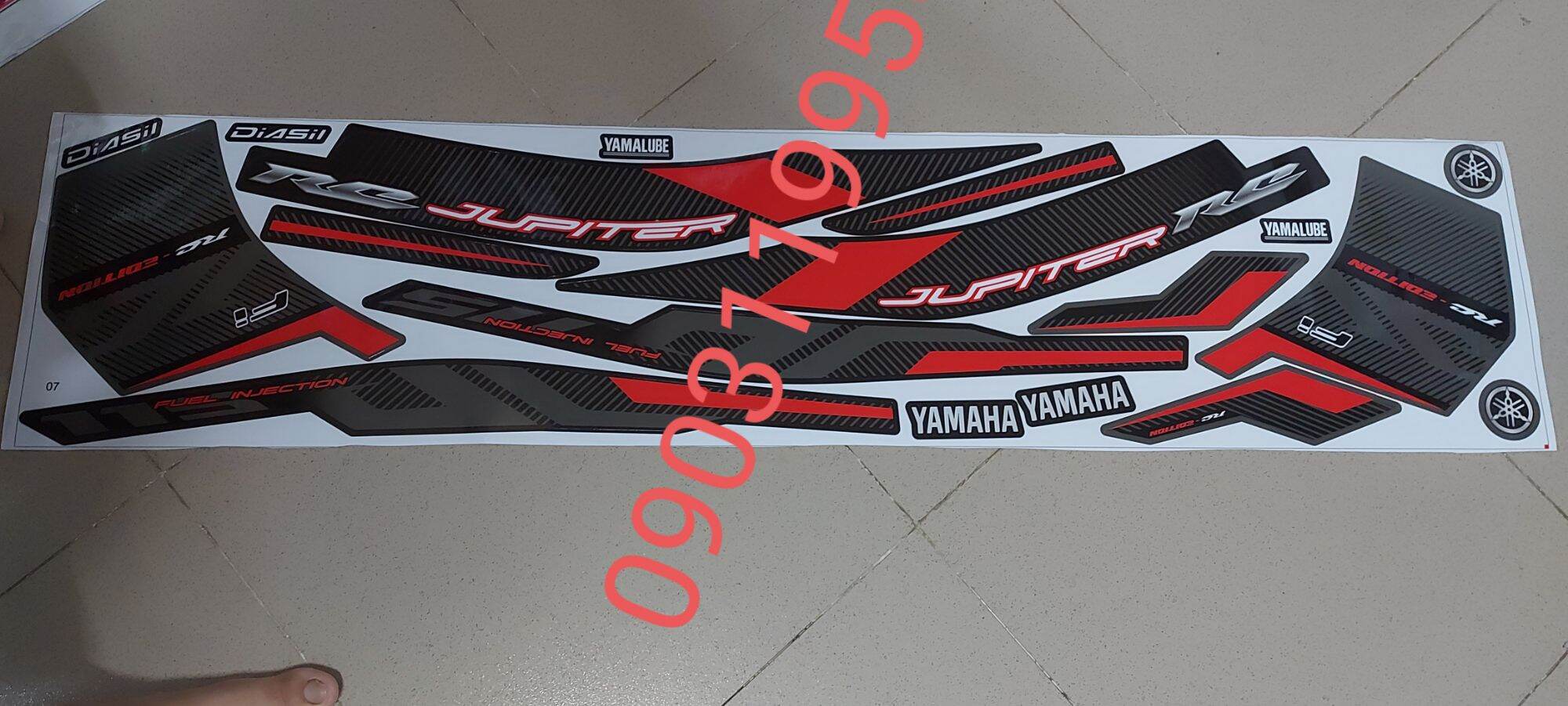 tem rời jupiter đen rc