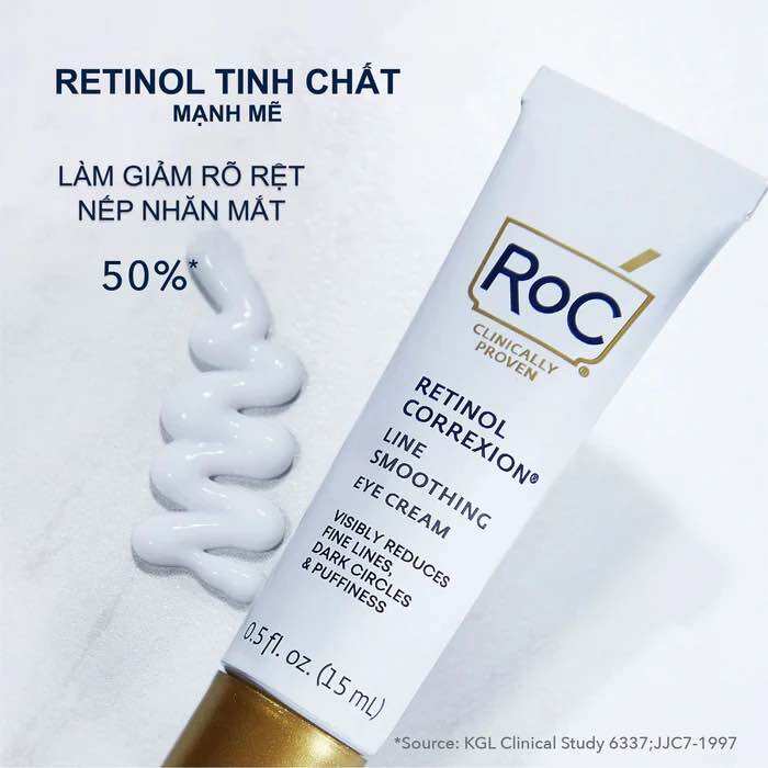 Kem mắt RoC Retinol Correxion Eye Cream 15ml