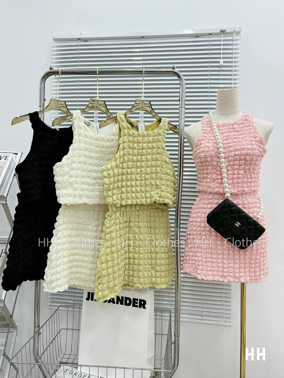 Sét váy áo xốp quảng châu mẫu đẹp