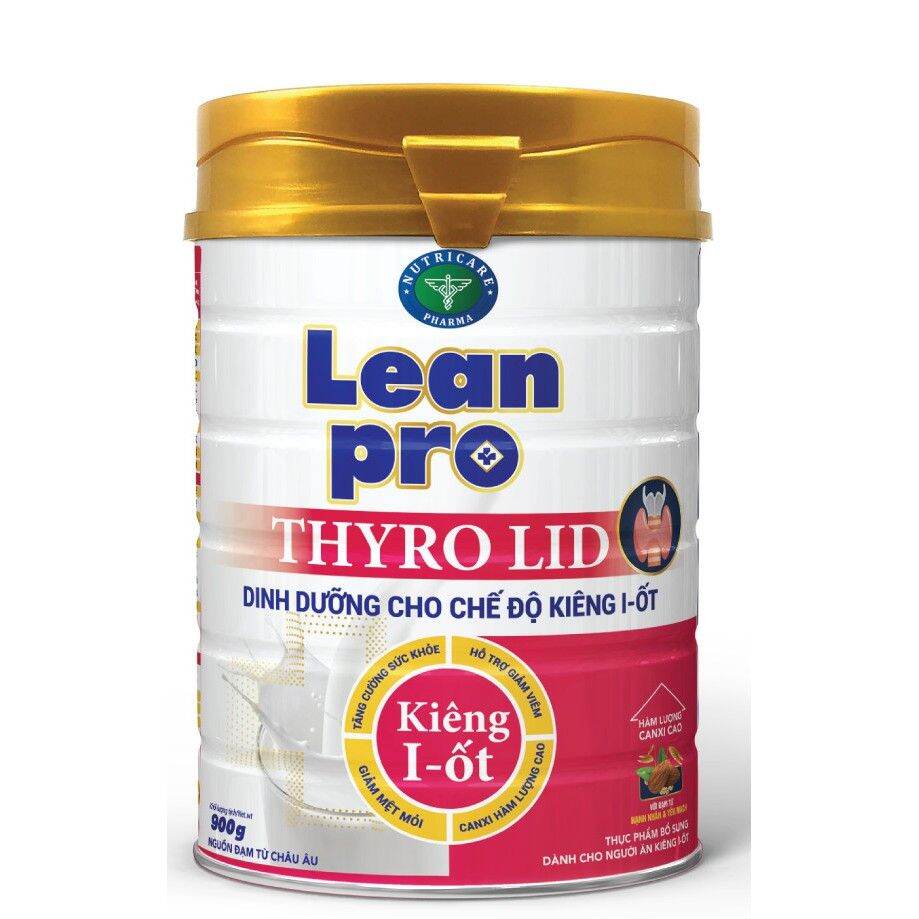 Sữa bột dinh dưỡng LEAN Pro thyro lid hộp 400g