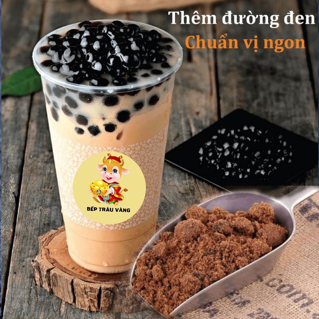 Sét Trà Sữa Trân Châu Đường Đen (Túi 400g nấu được 15-20 ly)