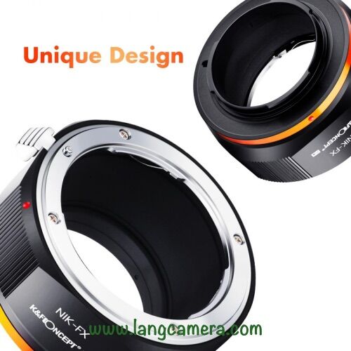 Ngàm chuyển AI-FX Pro hiệu K&F Concept (sử dụng lens Nikon trên máy ảnh Fujifilm)