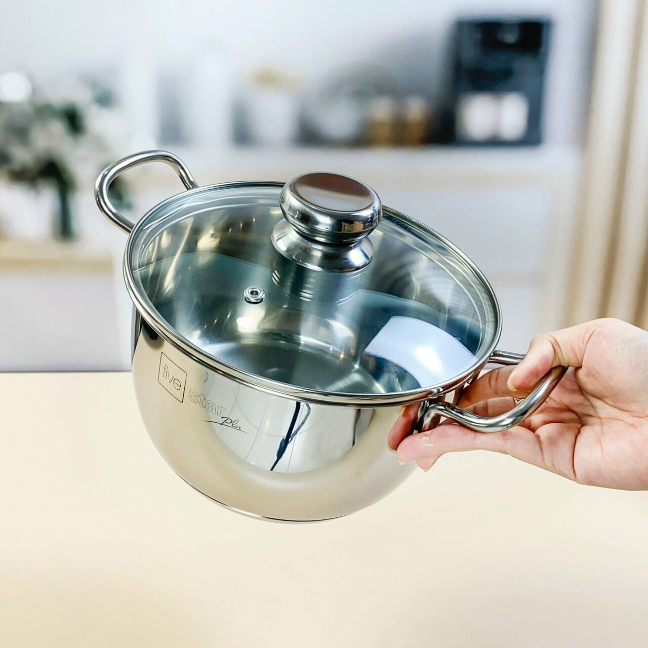 nồi inox five star 3 lớp đái 24cm