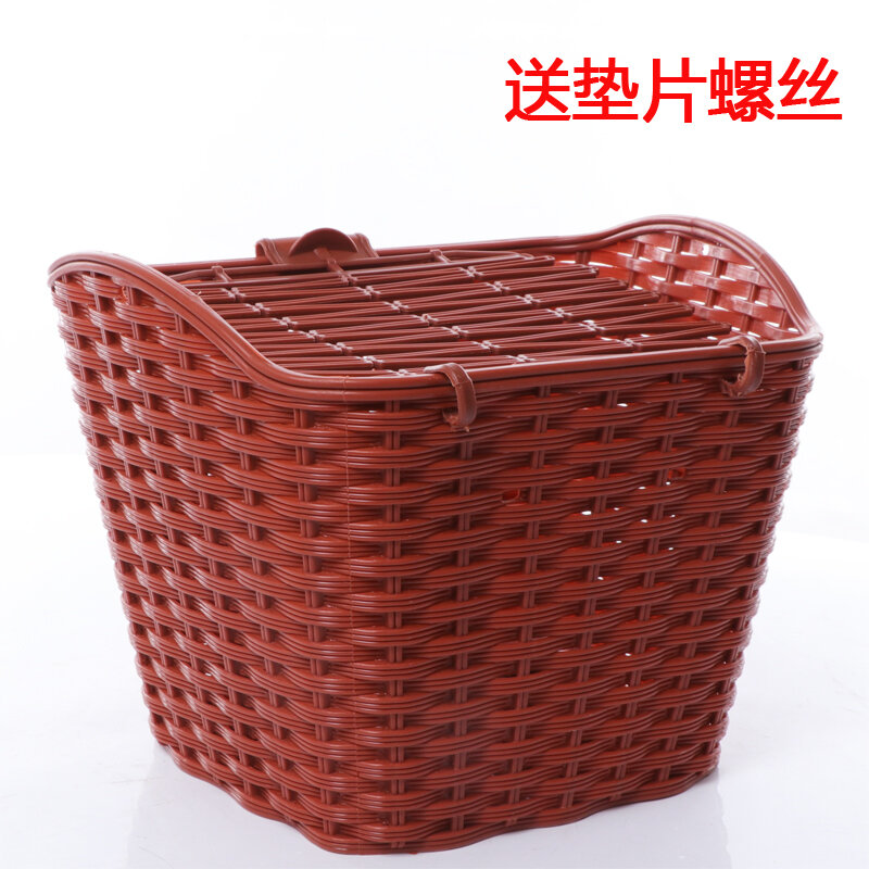 Giỏ xe đạp, giỏ xe trước xe điện, giỏ xe gấp, giỏ xe đạp địa hình, giỏ rau cổ điển thông dụng có nắp