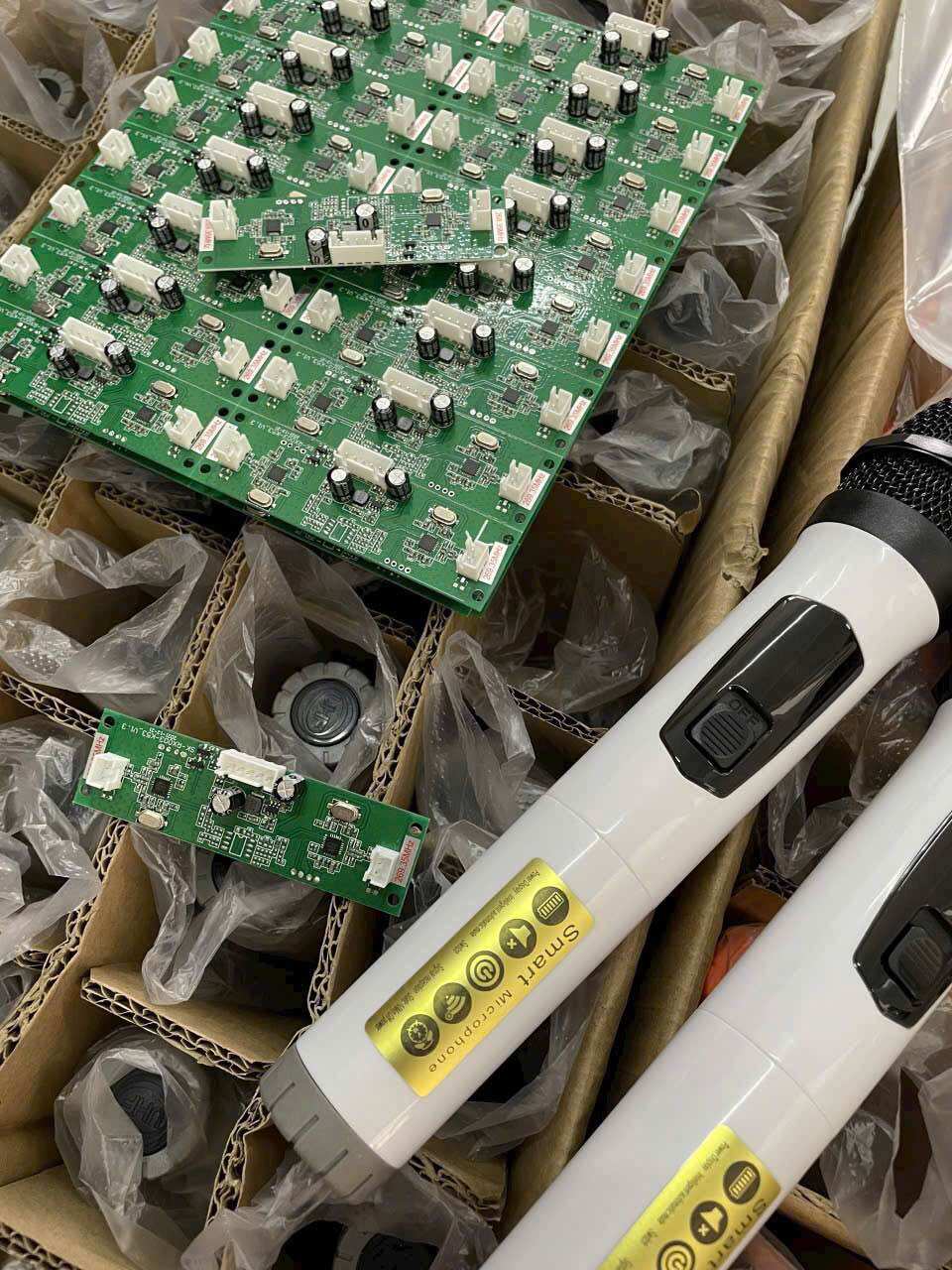 [SOCK] MICRO LOA KÉO UHF KÈM BOARD KẾT NỐI