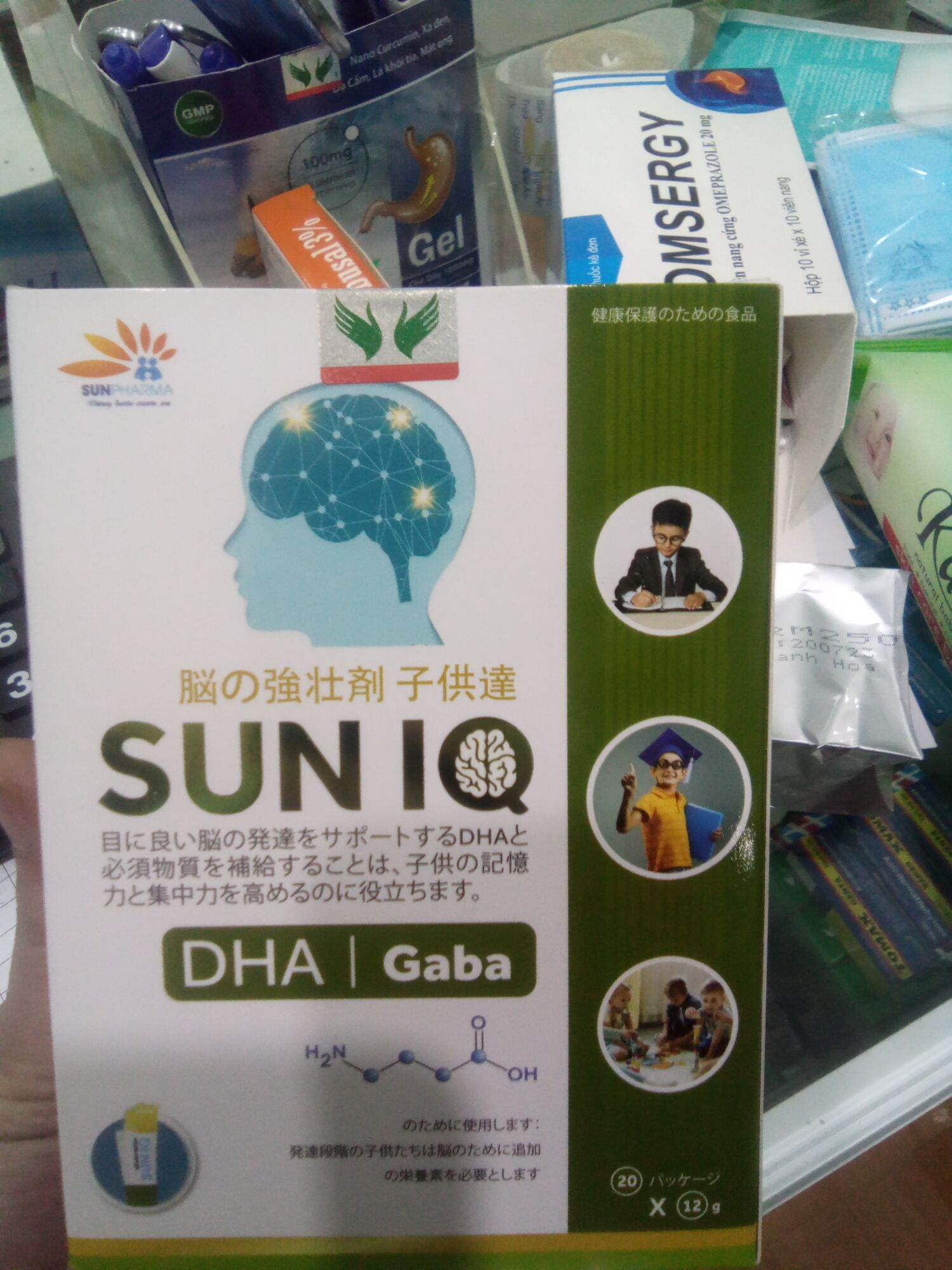 cốm bổ não trẻ em SUN IQ
