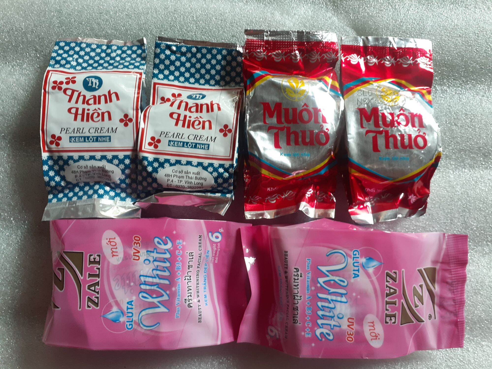 kem trộn trắng nhanh
