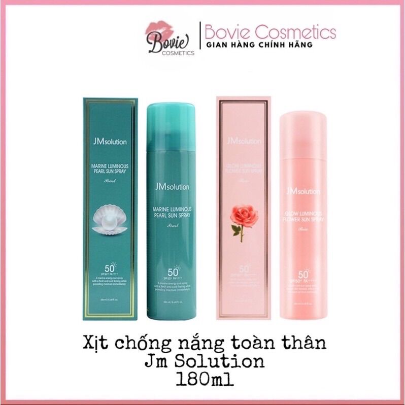 Xịt chống nắng jm solution sun spray spf50+ / pa ++++