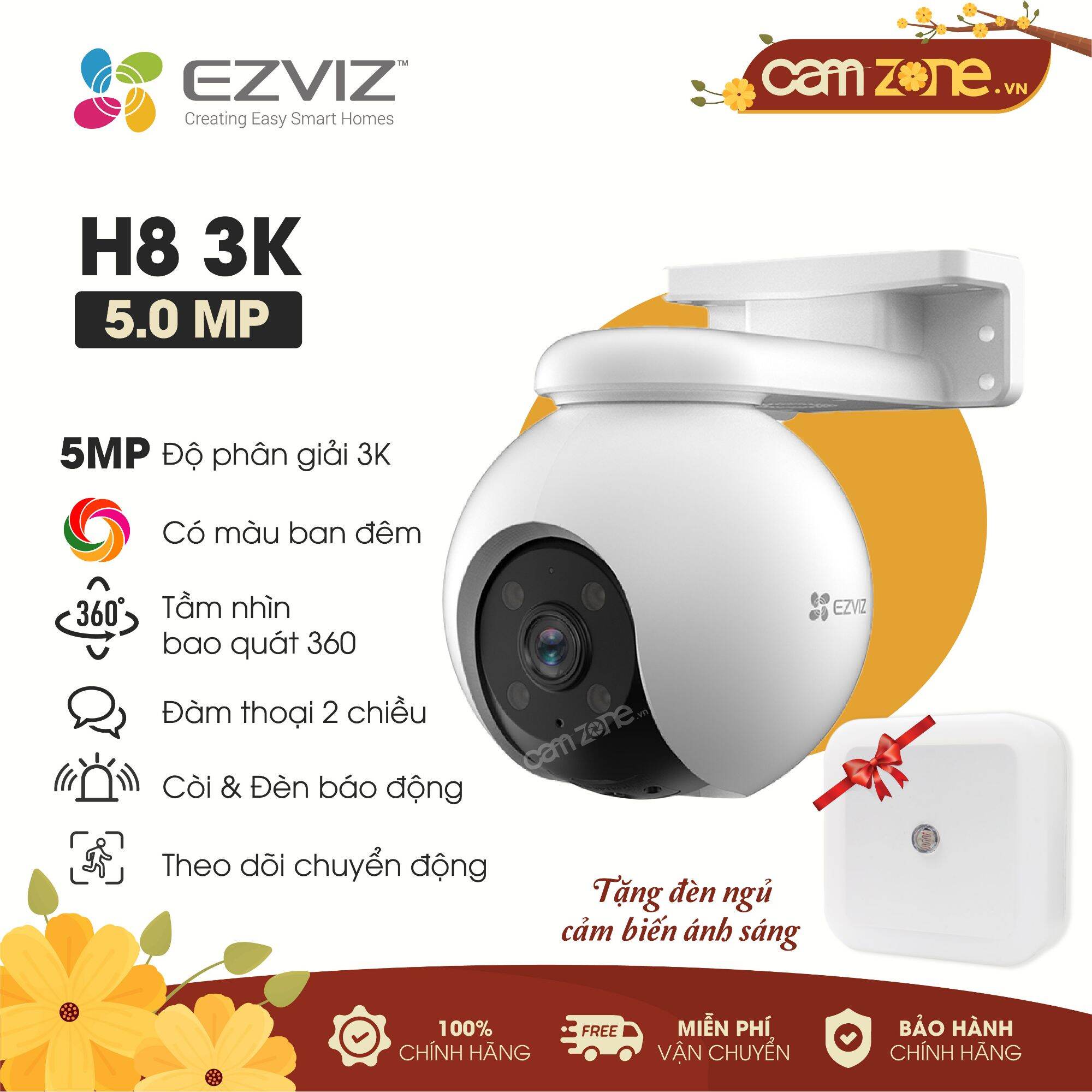 Camera Ezviz H8Pro 5MP-3K
