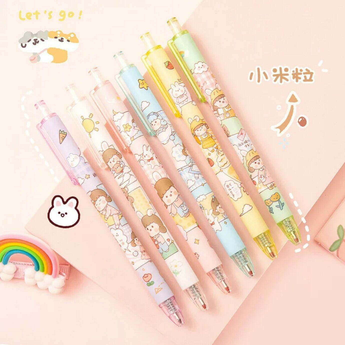 Set 2 Bút viết hoạt hình dễ thương