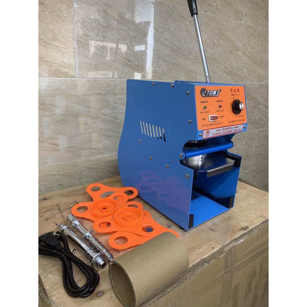 Máy Ép Ly Trà Sữa ETON S2 – Máy Ép Ly Nhựa – Máy Dán Nắp Ly Nhựa – Máy Dán Miệng Ly – Máy Dập Nắp Cốc Trà Sữa – Máy Dán Miệng Ly Trà Sữa