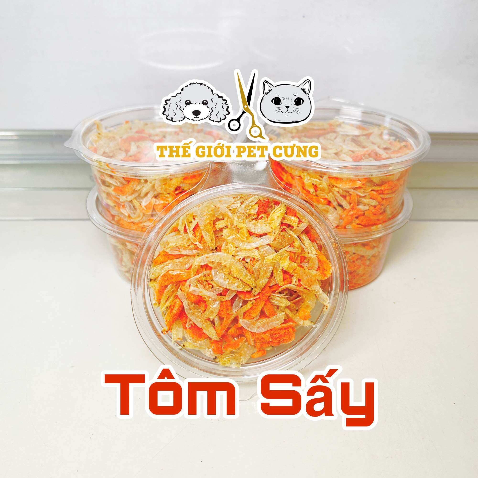 Thức Ăn Hải Sản Tôm Cá Khô Hamster Nhím Sóc
