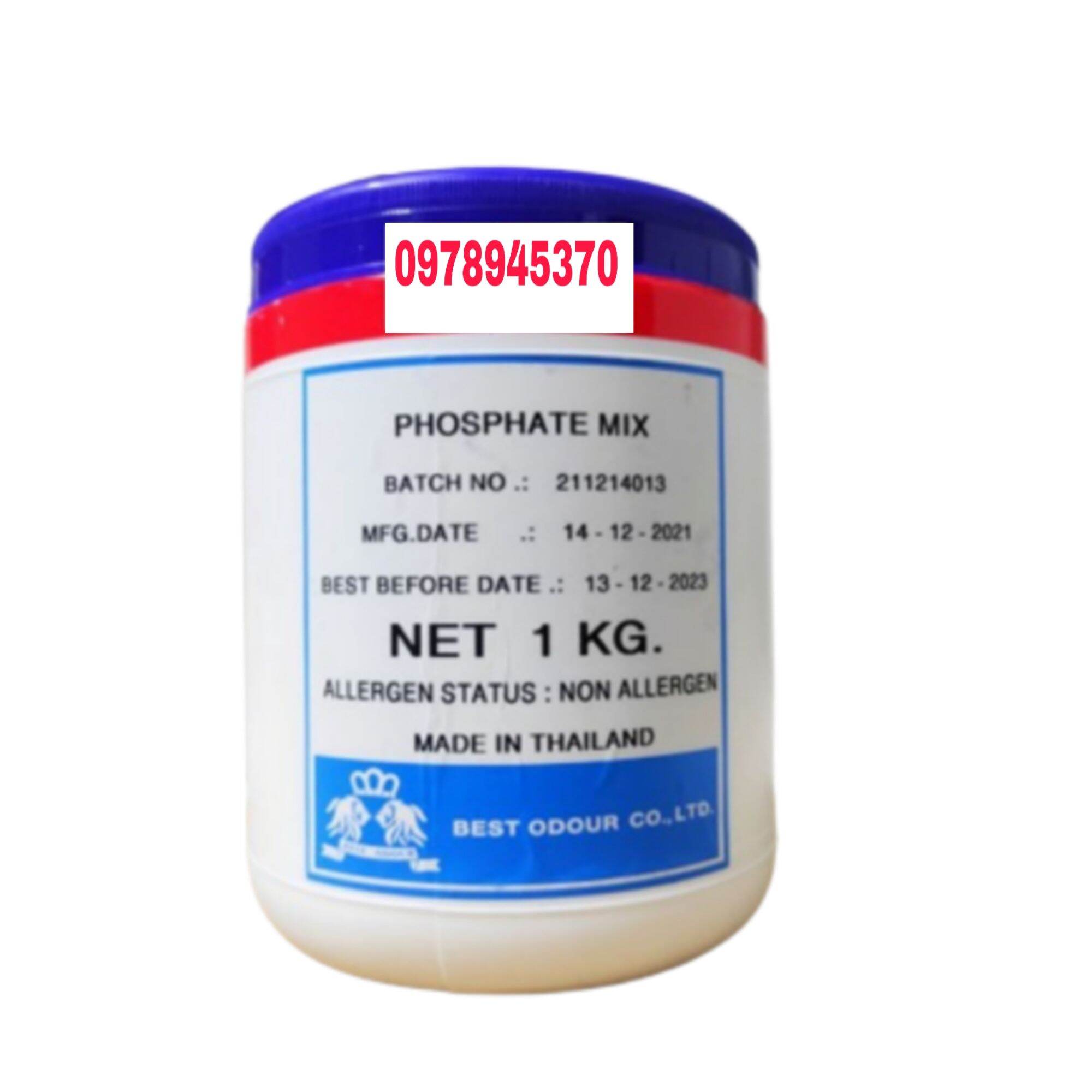 Phụ gia giòn dai làm giò chả phosphate mix 1kg