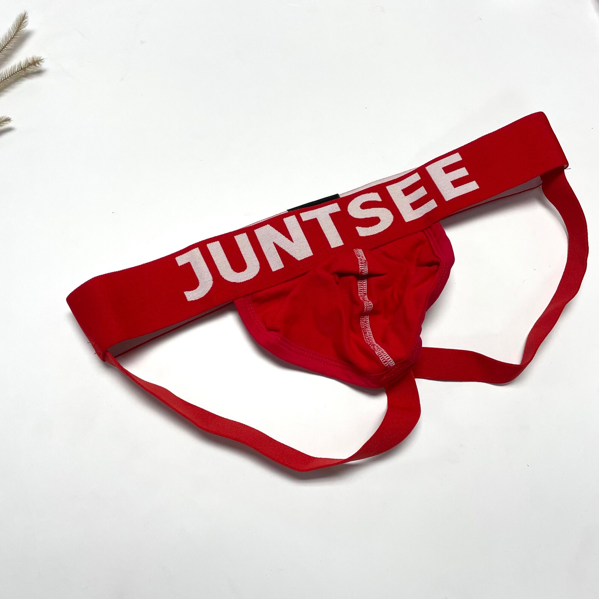 Quần lót nam Jockstrap màu đỏ size M-XL