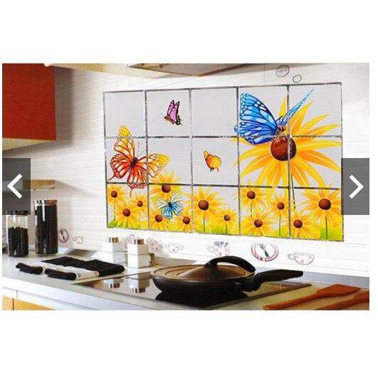 Tấm dán bếp cách nhiệt size 60*90cm