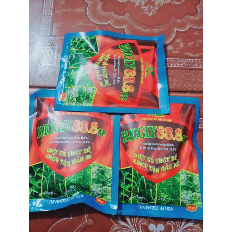 Thuốc Trừ Cỏ BIOGLY 88.8  (cam kết Trừ Sạch Cỏ.Bảo Hành )