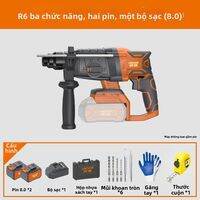ANCHOR | Máy Khoan Đa Năng Điện Không Chổi Than Dùng Pin Lithium-Ion Nhẹ