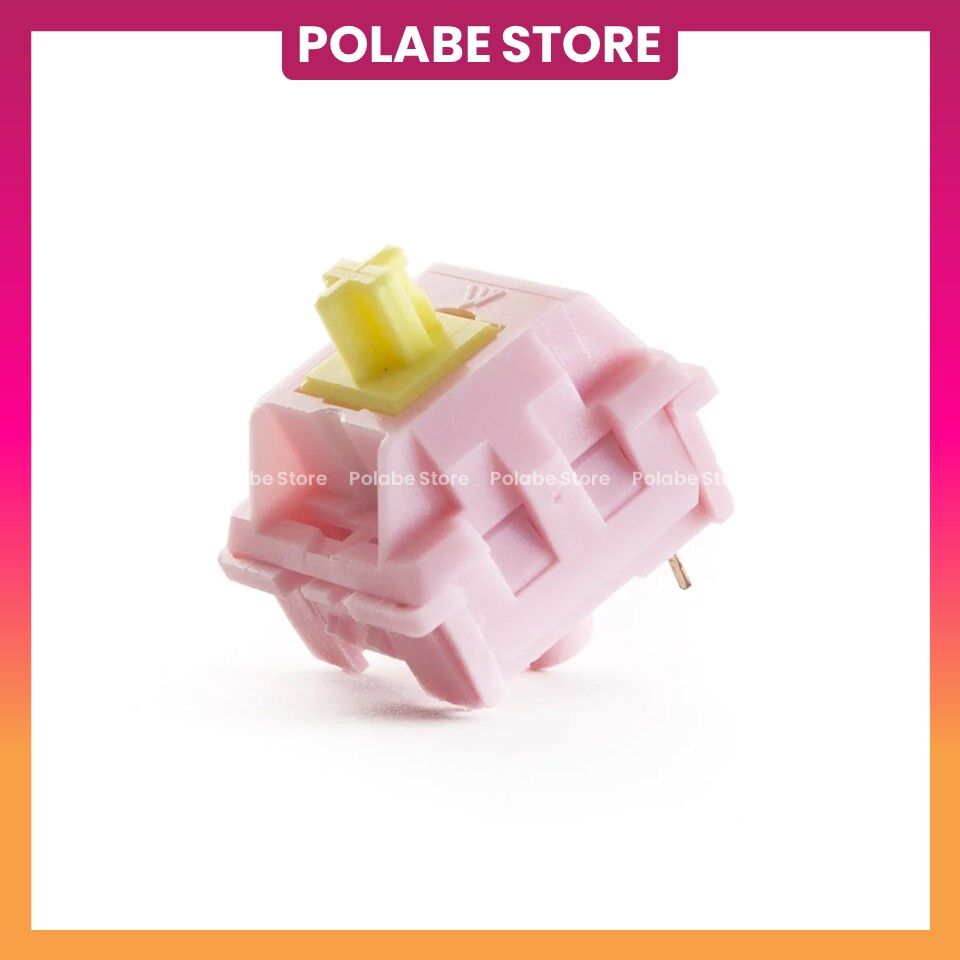 KTT PEACH linear switch Công tắc bàn phím cơ KTT Hyacinth Hyperboring switch - Polabe Store