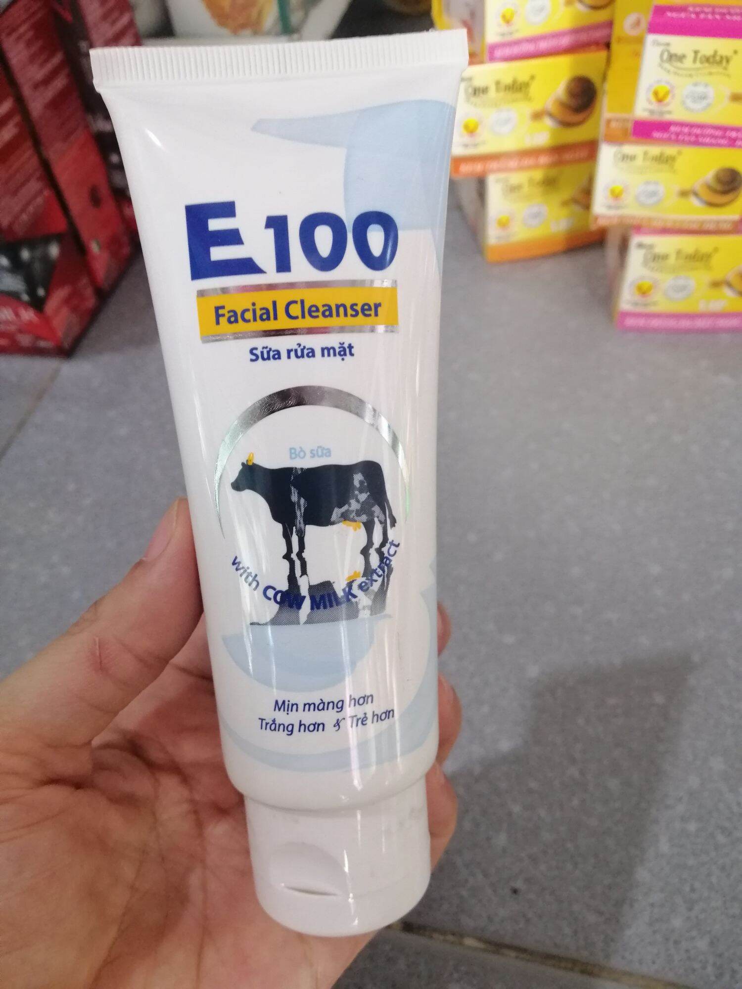 [HCM]sữa rửa mặt con bò 100g