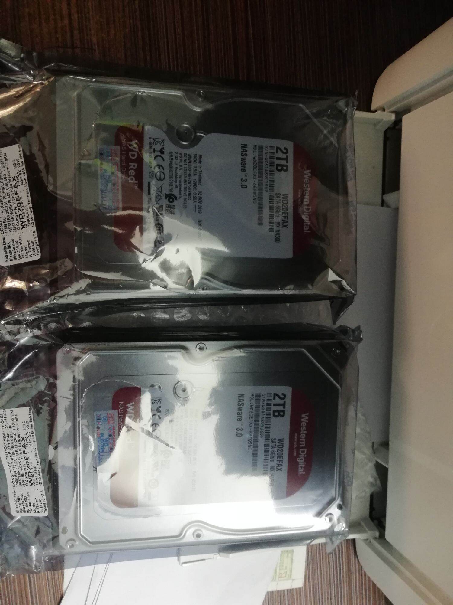 [HCM]Ổ cứng WD 2TB Red chuyên dụng cho Nas