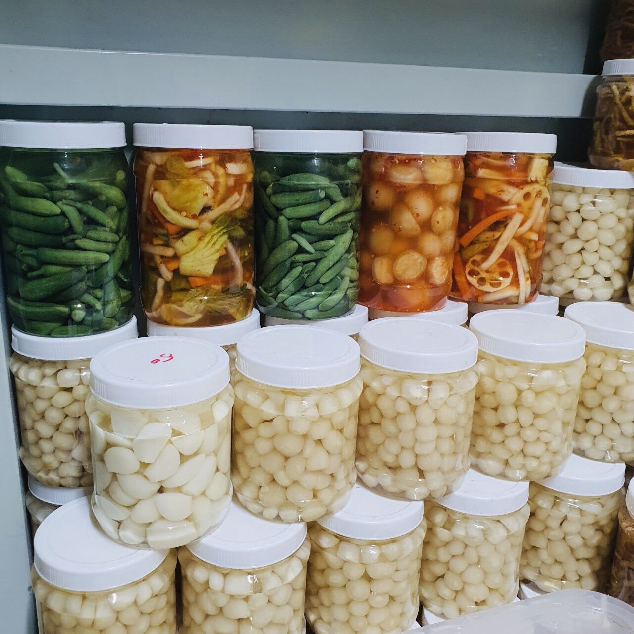 Củ kiệu ngâm chua ngọt hủ 800g