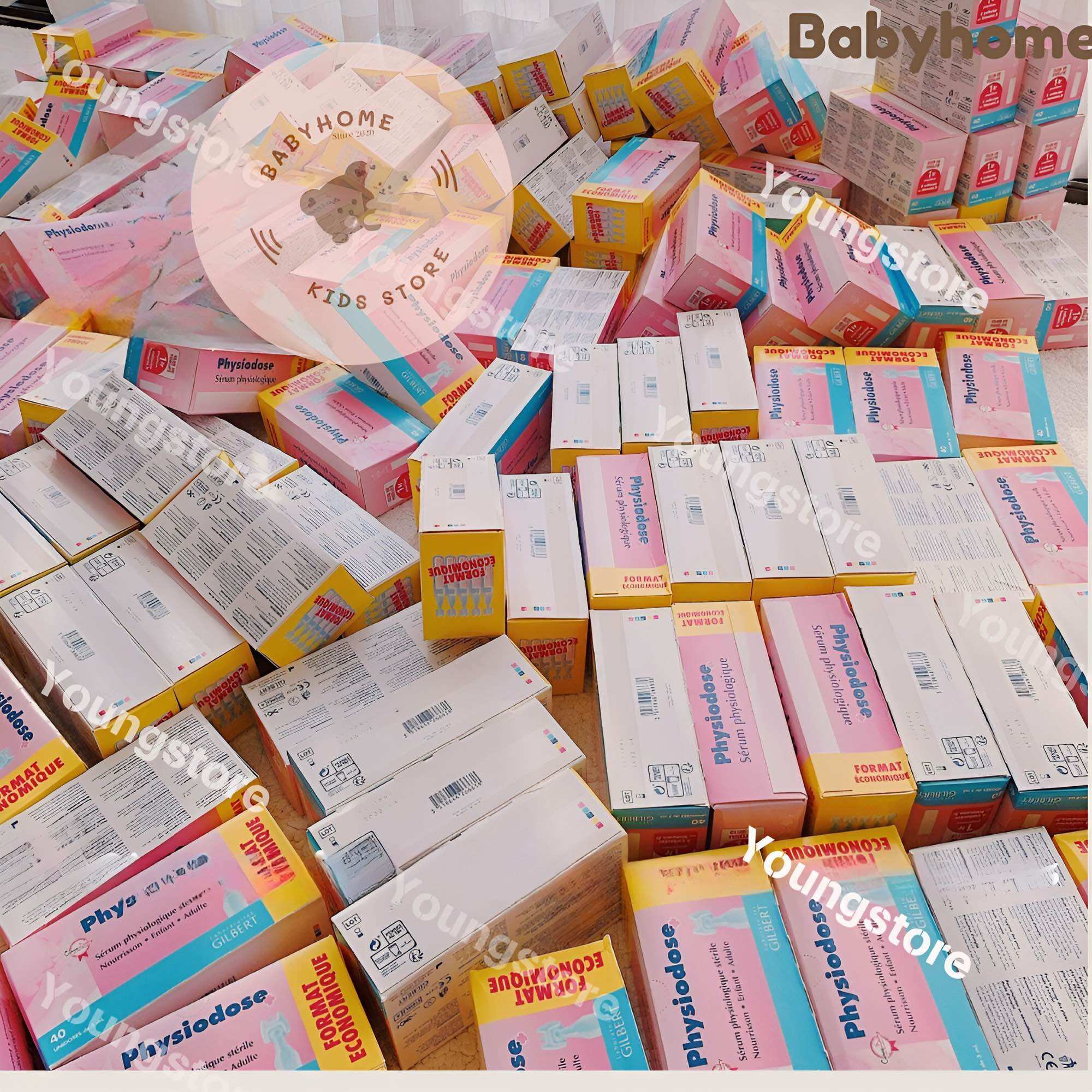 Nước muối sinh lý Physiodose Pháp (40 ống)