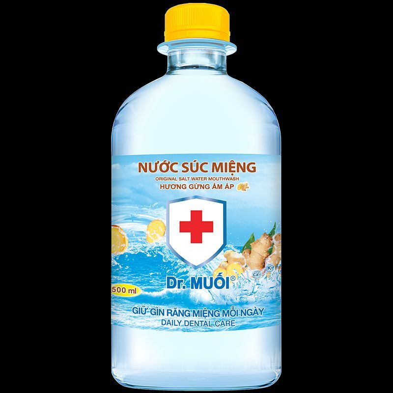 Nước muối súc miệng - Nước muối súc miệng Dr. Muối