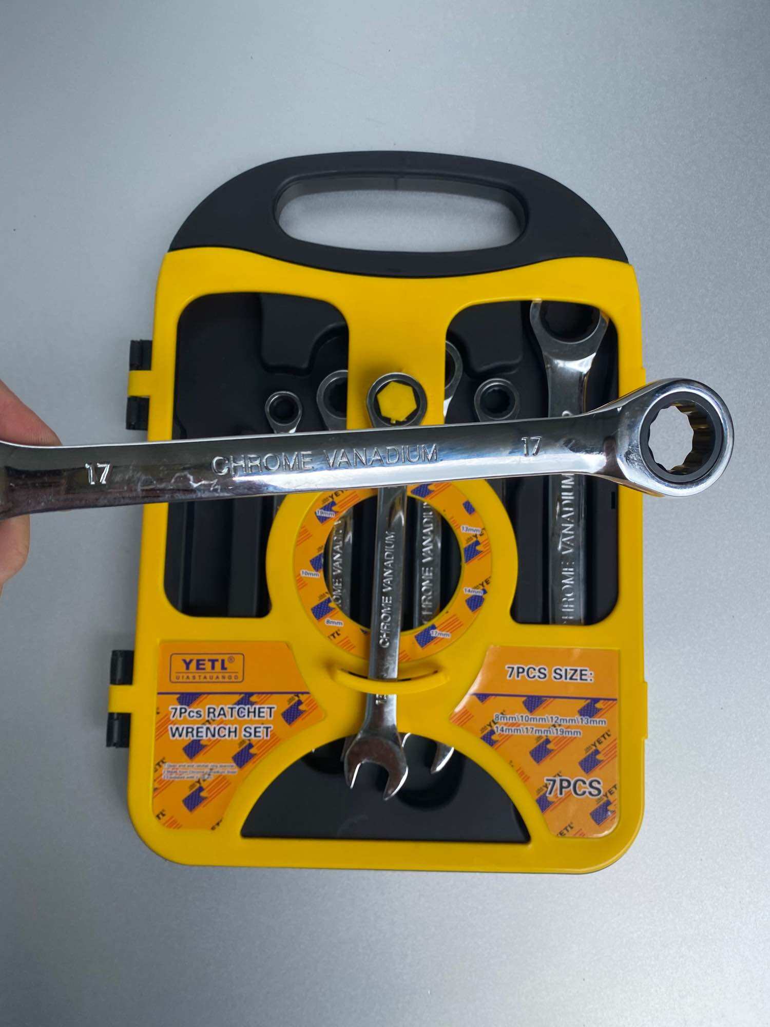 Bộ cờ lê tự động YETL 7 chi tiết 8-19mm