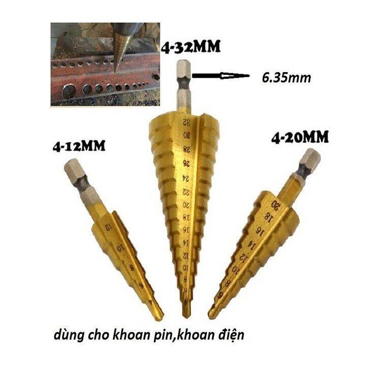 [ THANH LÝ]BỘ MŨI KHOAN  THÁP 3 CÂY WORKZONE