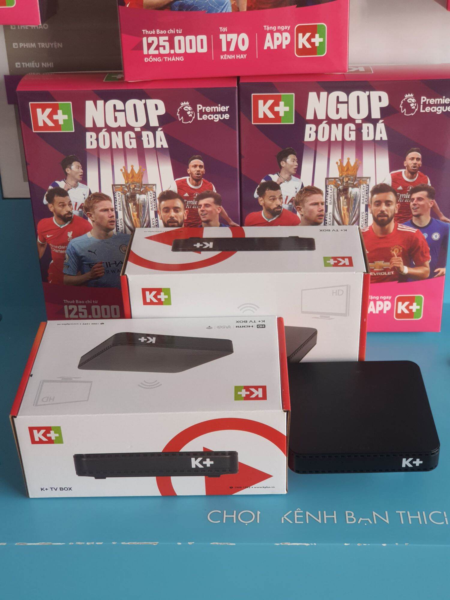 ĐẦU THU K+ TV BOX (TẶNG MIỄN PHÍ KHI THAM GIA 06 THÁNG THUÊ BAO)