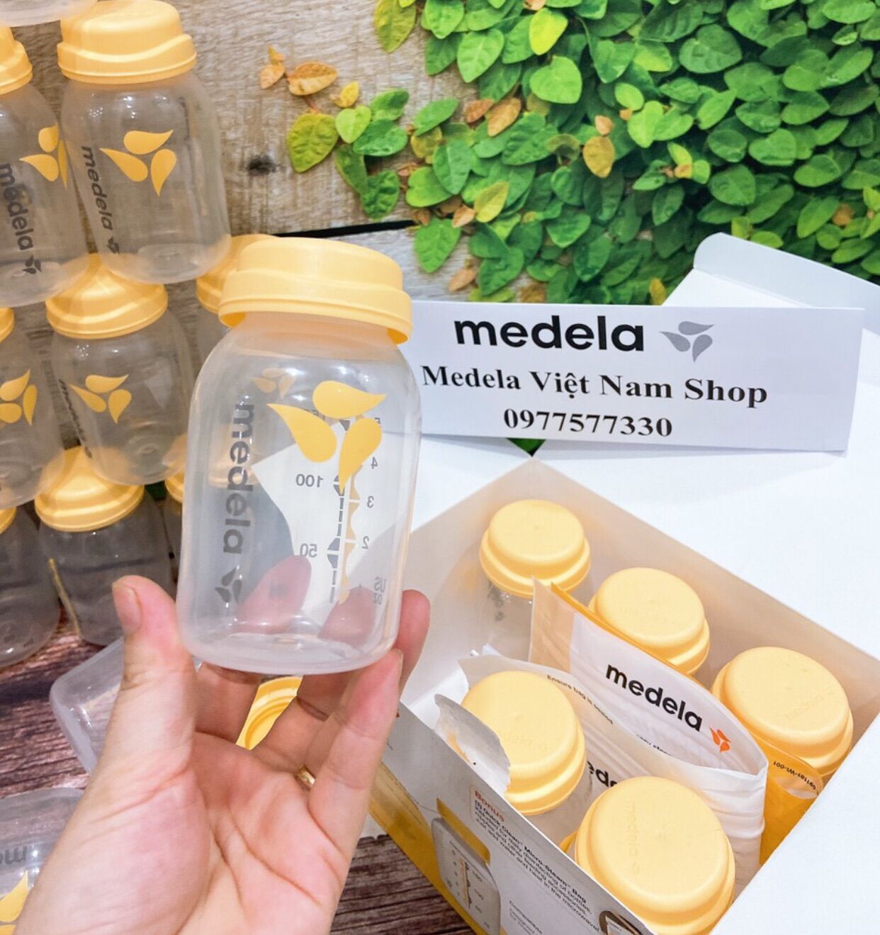 [HCM]Set 6 bình sữa medela chính hãng