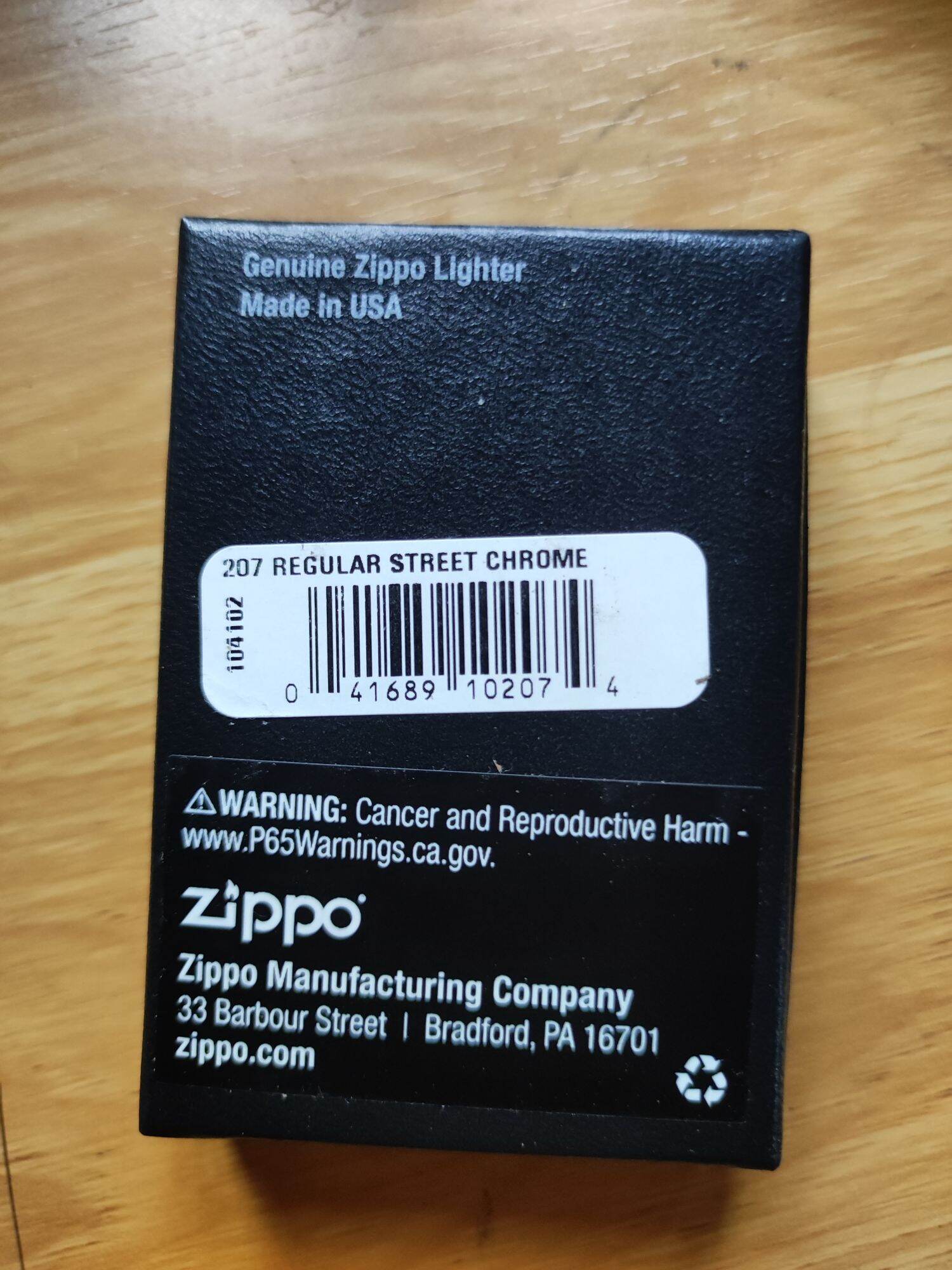 hộp giấy trưng bày và bảo quản zippo