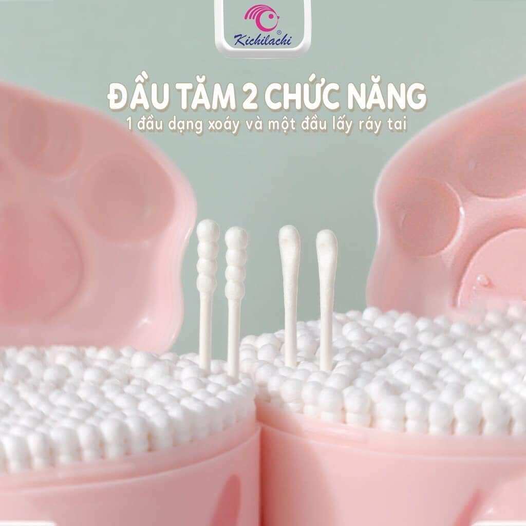 Tăm bông Kichi cho bé sơ sinh
