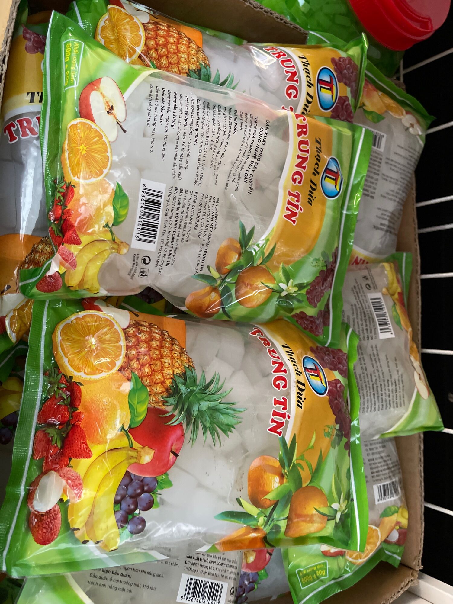 500gr thạch dừa Trung Tín