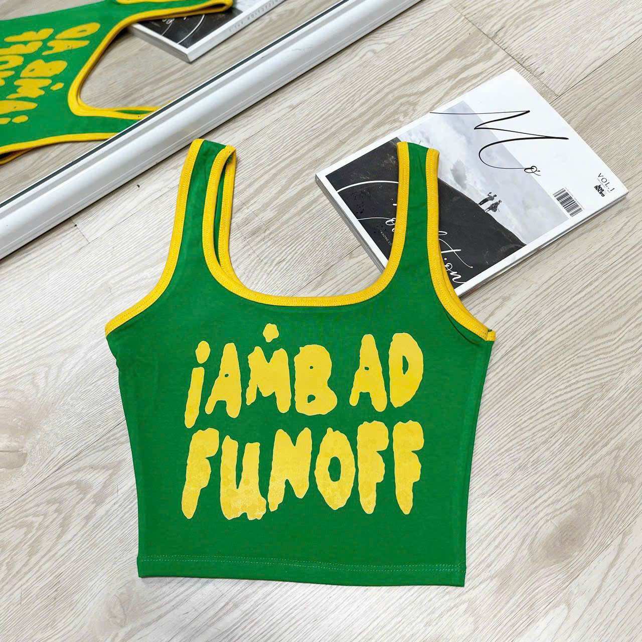 Áo ba lỗ viền fun offf ảnh thật