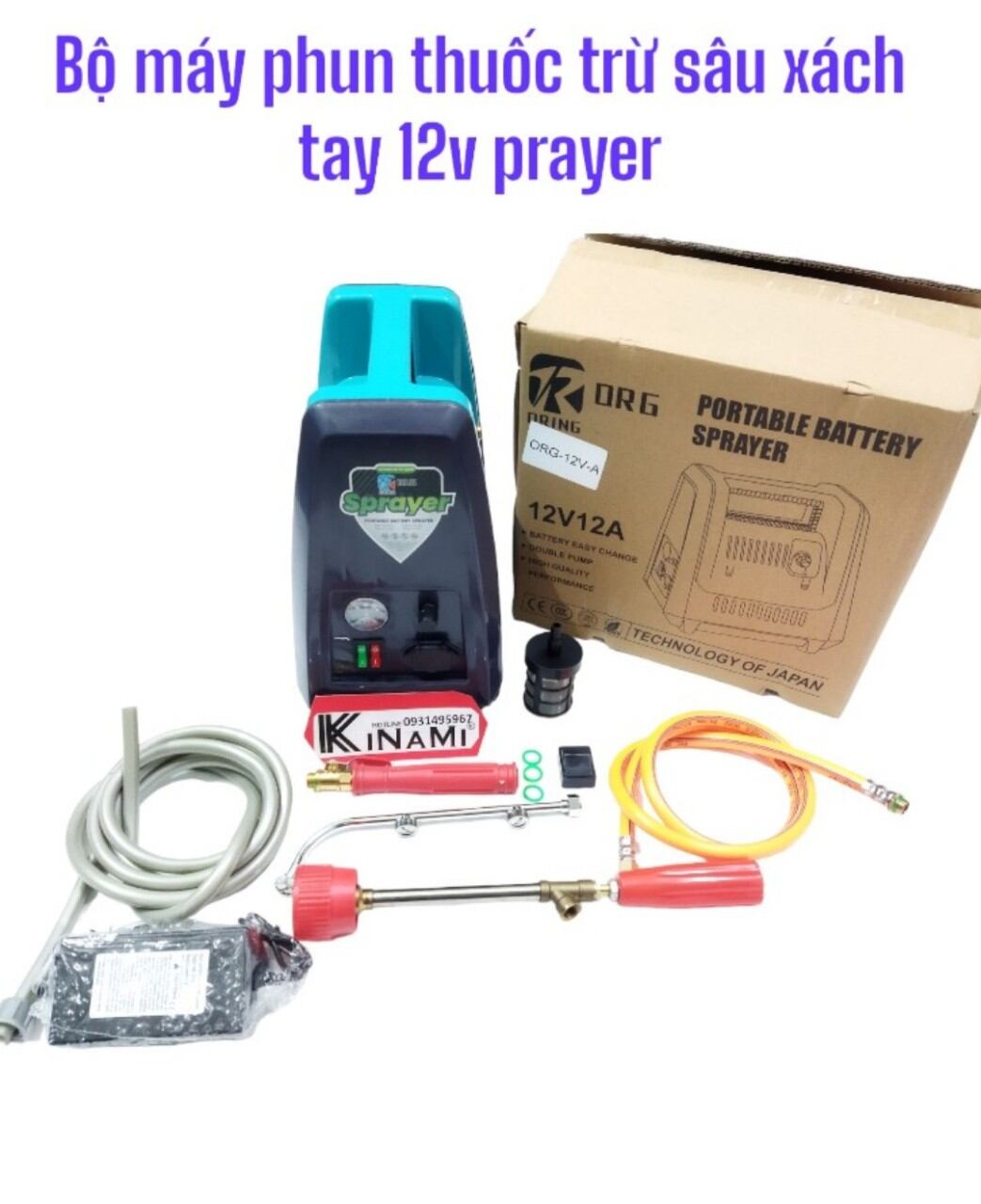Máy bơm phun thuốc xách tay Sprayer 2 bơm .